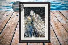 Load image into Gallery viewer, Egret gold Print