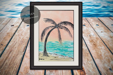 Load image into Gallery viewer, Salmon Palm Morning Replica