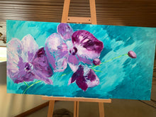 Load image into Gallery viewer, Purple orchid PRINT

